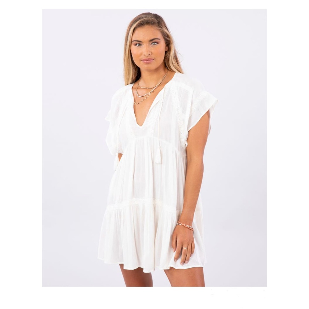 Rip Curl Sweet Mornings Dress Color Bone size Large